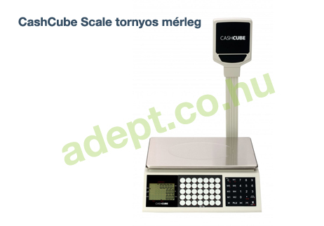 cashcube scale tornyos merleg front