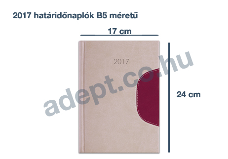 2017 hataridonaplo B5 meretu