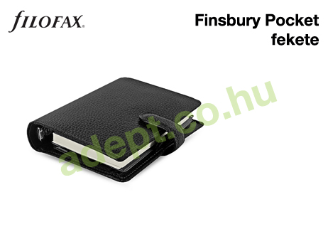 filofax finsbury pocket fekete