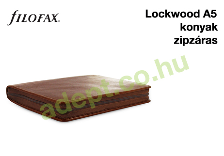 filofax lockwood a5 konyak zipzaras