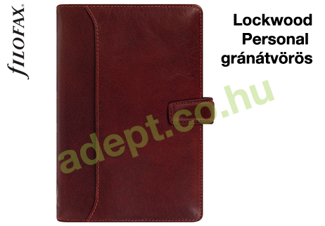 filofax lockwood personal granatvoros