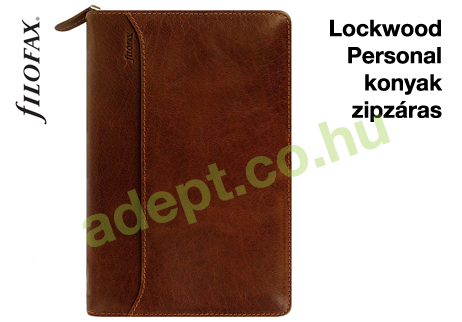 filofax lockwood personal konyak zipzaras