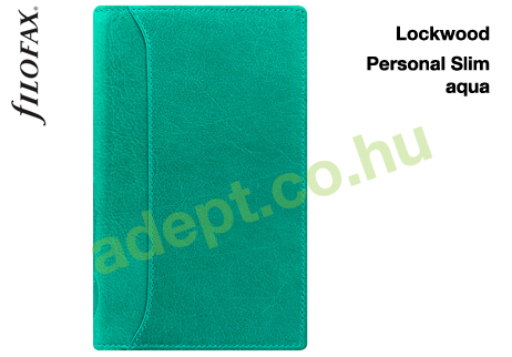 filofax lockwood personal slim aqua