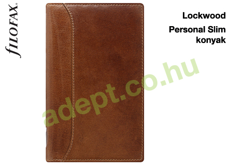 filofax lockwood personal slim konyak