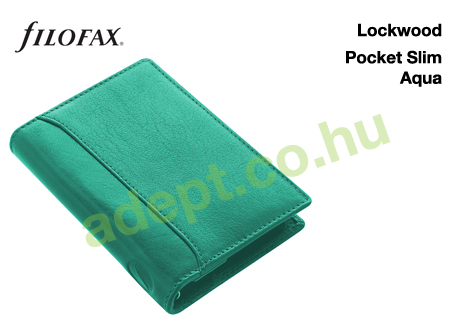filofax lockwood pocket slim aqua