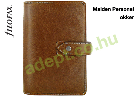 filofax malden personal okker