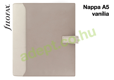 filofax nappa a5 vanilia