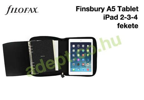 filofax finsbury a5 tablet ipad234 fekete