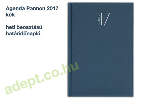 agenda pannon 2017 kek heti beosztasu hataridonaplo