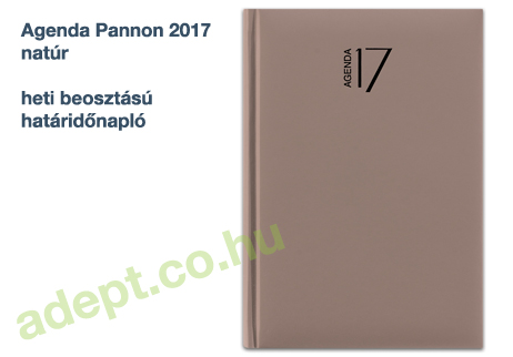 agenda pannon 2017 natur heti beosztasu hataridonaplo