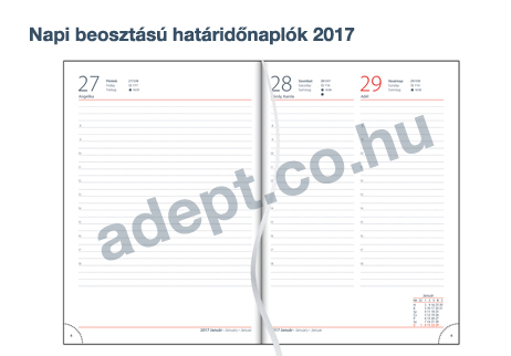 napi beosztasu hataridonaplo 2017