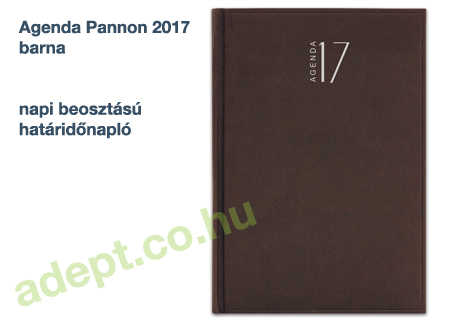 agenda pannon 2017 barna napi beosztasu hataridonaplo