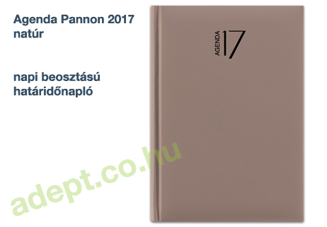 agenda pannon 2017 natur napi beosztasu hataridonaplo