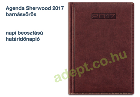 agenda sherwood 2017 barnasvoros napi beosztasu hataridonaplo