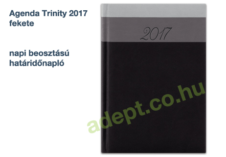 agenda trintiy 2017 fekete napi beosztasu hataridonaplo