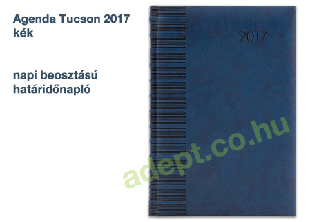 agenda tucson 2017 kek napi beosztasu hataridonaplo